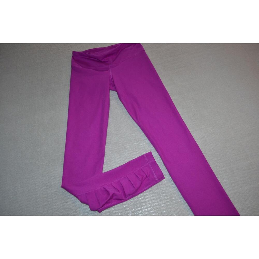 24149 Under Armor Gym Pants Compression Pink Polyester Size XS Womens